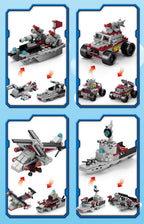 PENDRA Military Ship 8in1 Building Set