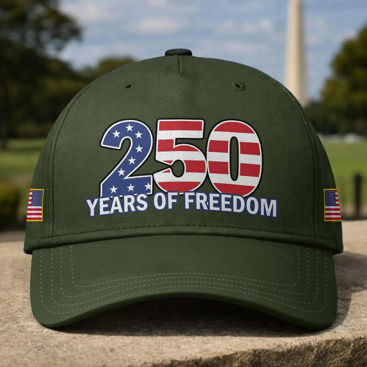 USA 250 Years Of Freedom Baseball Cap, 4th of July Hat, 1776–2026 Cap for Men & Women, Patriotic Gift, Independence Gifts Idea