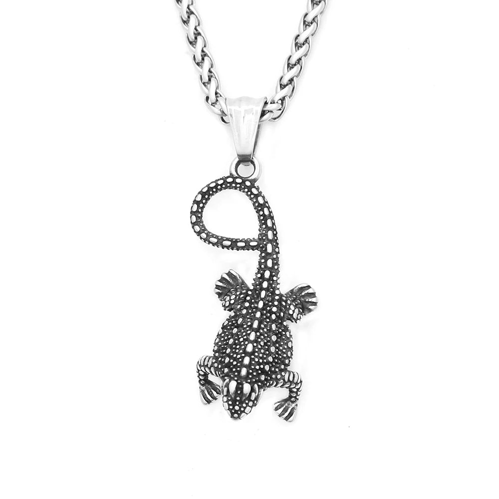 PENDRA Lizardcraft Punk Lizard Pendant Necklace