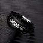 PENDRA Rune Classic Leather Bracelet