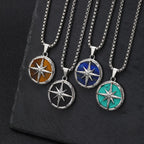 PENDRA Stone Star Pendant Necklace