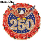 PENDRA America's 250th Independence Day Brooch