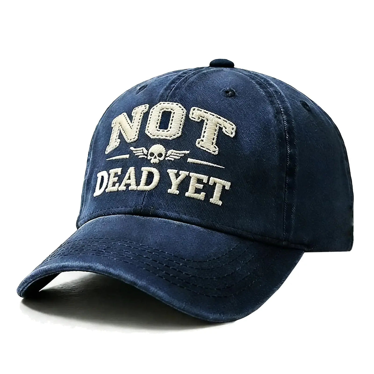 PENDRA Not Yet Embroidered Funny Vintage Cotton Dad Adjustable Baseball Cap
