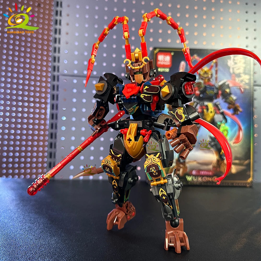 PENDRA SunWuKong Warrior Black Building Set