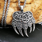 PENDRA Bearclaw 316L Stainless Steel Bear Claw Pendant