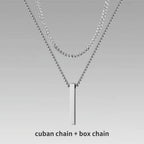PENDRA Cuban Wheat Pendant Necklace