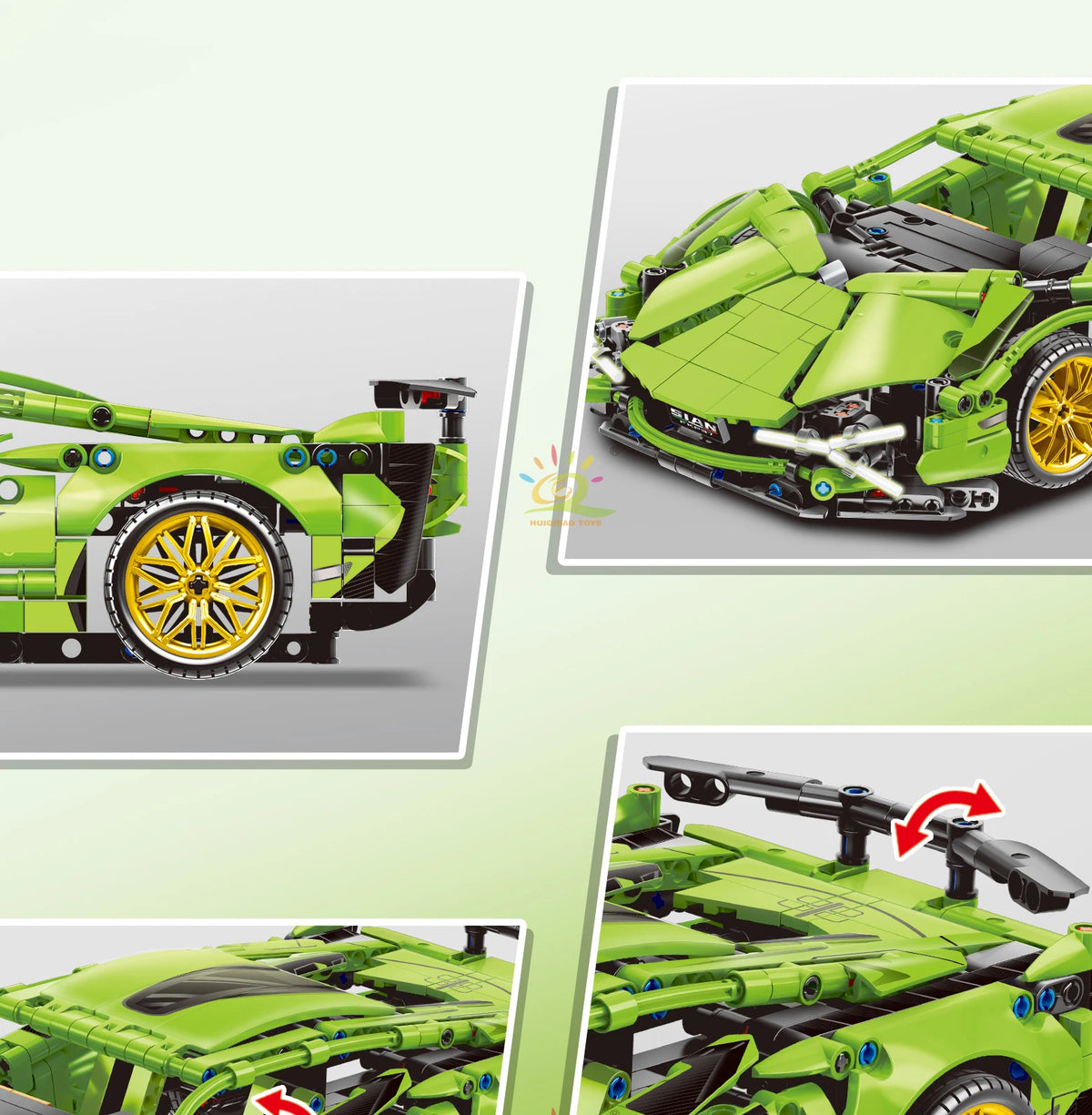 PENDRA Racing Technical LED Building Set