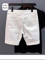 PENDRA Cat Beard Ripped Shorts