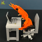 PENDRA Shrimp Figurines LED Building Set