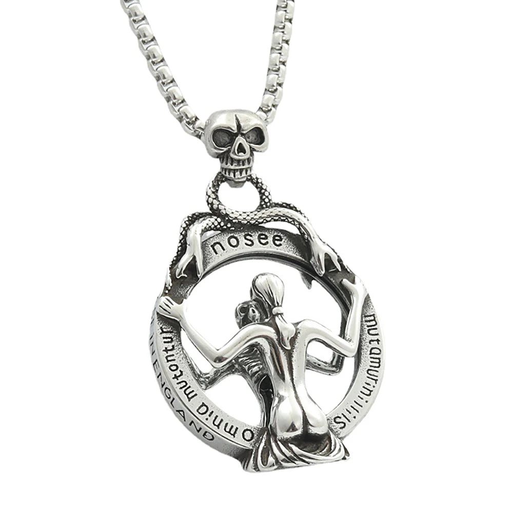 PENDRA Magicmirror Gothic Stainless Steel Pendant