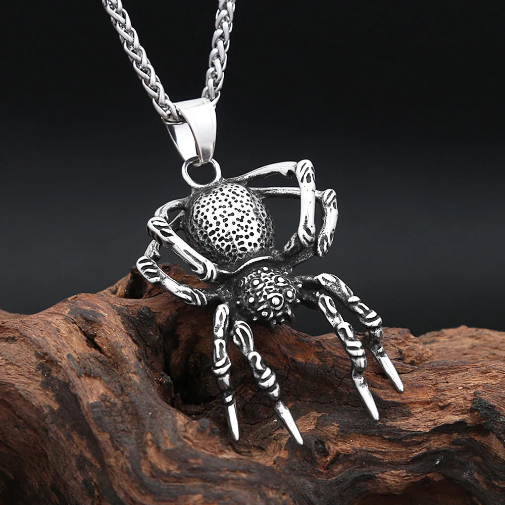 PENDRA Spiderfang Gothic 316L Stainless Steel Pendant