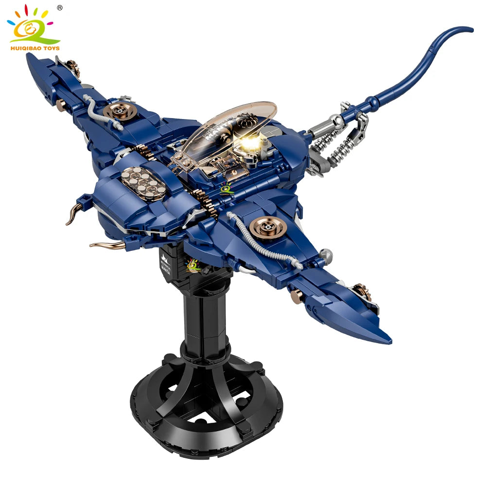 PENDRA Devil Ray Display Building Set