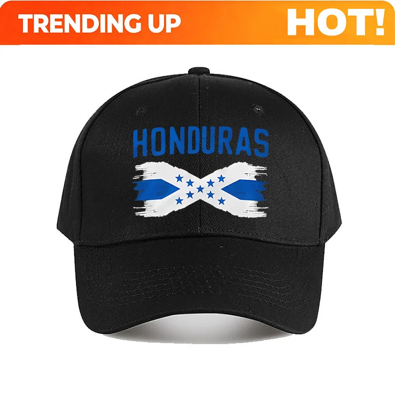PENDRA Honduras Flag Emblem Baseball Cap