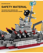 PENDRA Military Ship 8in1 Building Set
