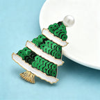 PENDRA Noelina Shining Christmas Tree Brooch