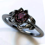 PENDRA Flower Red Ring