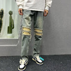 PENDRA Distressed Loose Korean Jeans