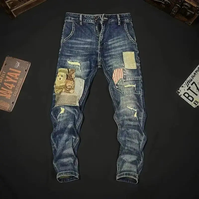 PENDRA Heavy Industry Embroidery Pants