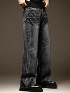 PENDRA Washed Harem End Pants
