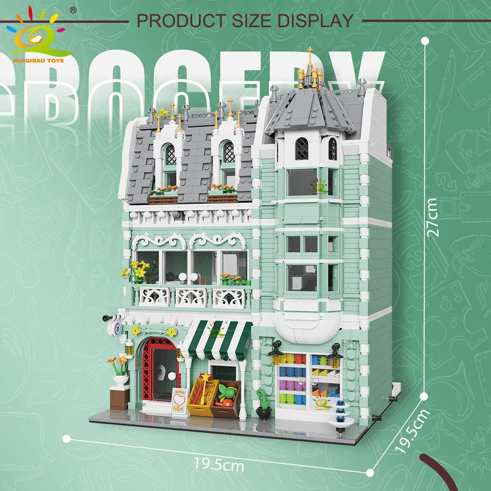 PENDRA Corner Coffee Micro Building Set