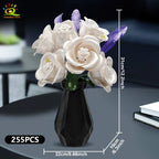 PENDRA Orchid Rose Floral Building Set