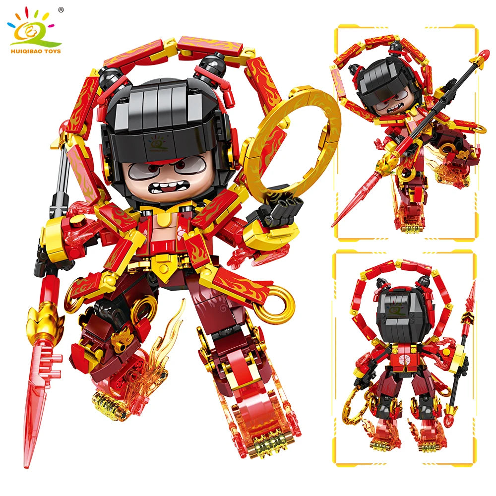 PENDRA Nezha Warrior Mech Building Set
