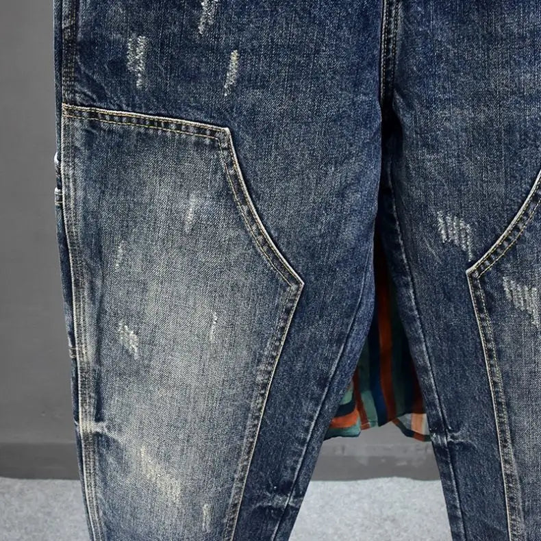 PENDRA Heavy Brand Tooling Jeans