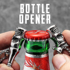PENDRA Beer Bottle Opener Steel Necklace