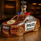 Novelty Police Car Liquor Decanter Crown Stopper Whiskey Dispenser for Bar Collectors