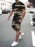 PENDRA Athletic Drawstring T-Shirt and Shorts Set