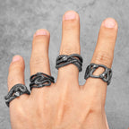 PENDRA Biker Steel Ring