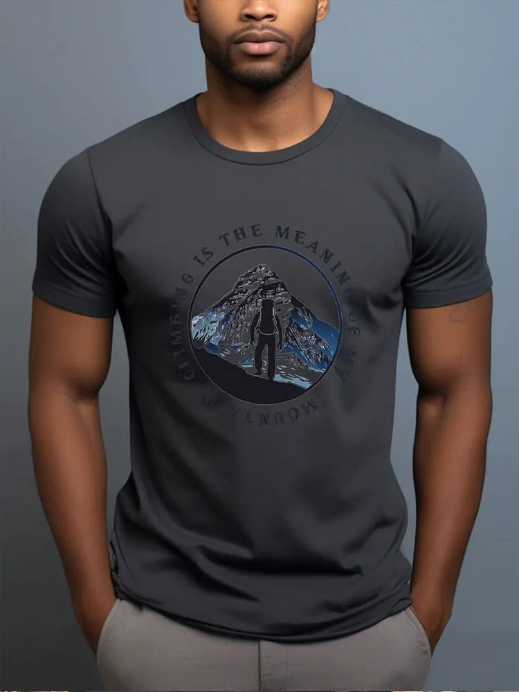 PENDRA Printed Hiking T-Shirt