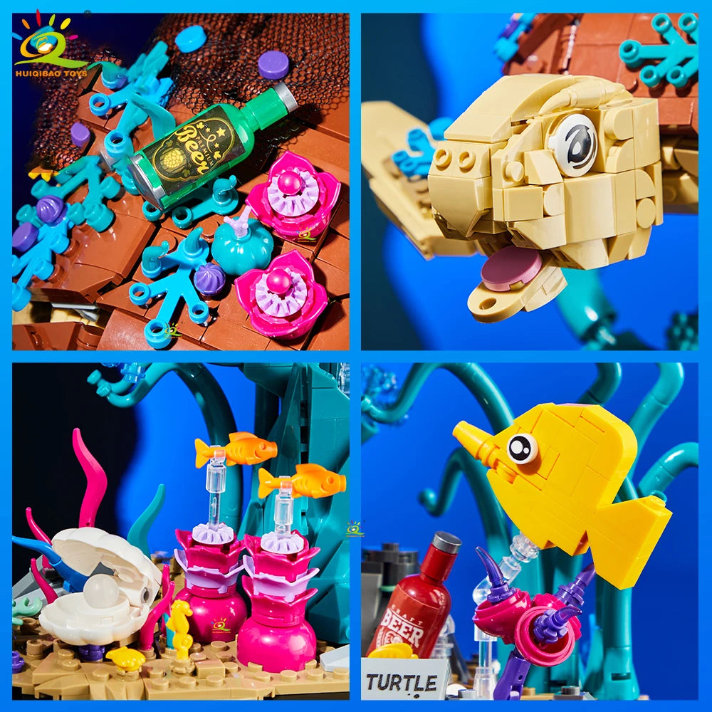 PENDRA Sea Turtle FIsh Building Set
