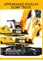 PENDRA Engineering Vehicle Excavator Building Set