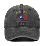 PENDRA Patriotic Cotton Washed Cap