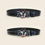 PENDRA Velaarae Black Y2K Belt