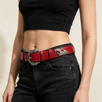 PENDRA Velaine Leather Black Belt