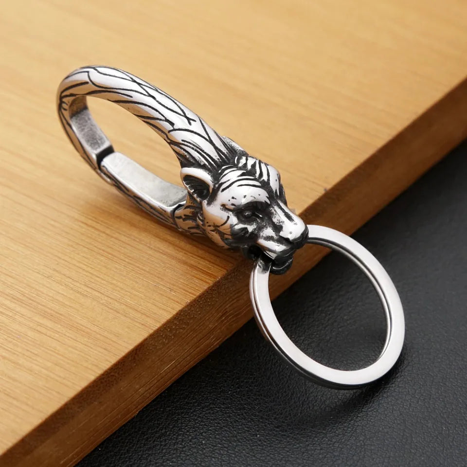 PENDRA Animalforge Stainless Steel Animal Keychain