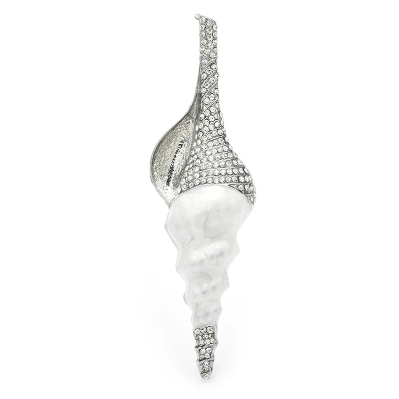 PENDRA Conchella Charming Conch Brooch