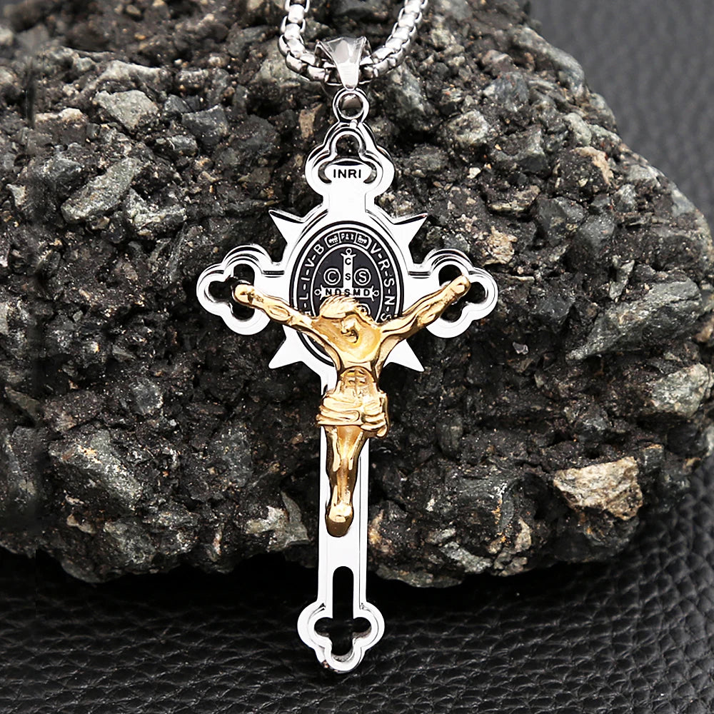 PENDRA Jesuscross Christian Cross Pendant