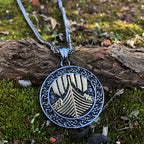 PENDRA Celtic Knot Rune Viking Necklace