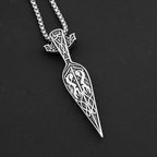 PENDRA Vikingblade Stainless Steel Viking Sword Pendant