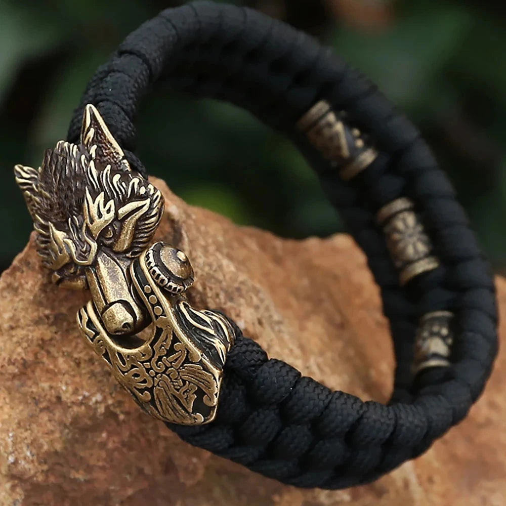 PENDRA Wolf Vintage Punk Bracelet
