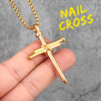 PENDRA Yorivane Cross Charm Necklace