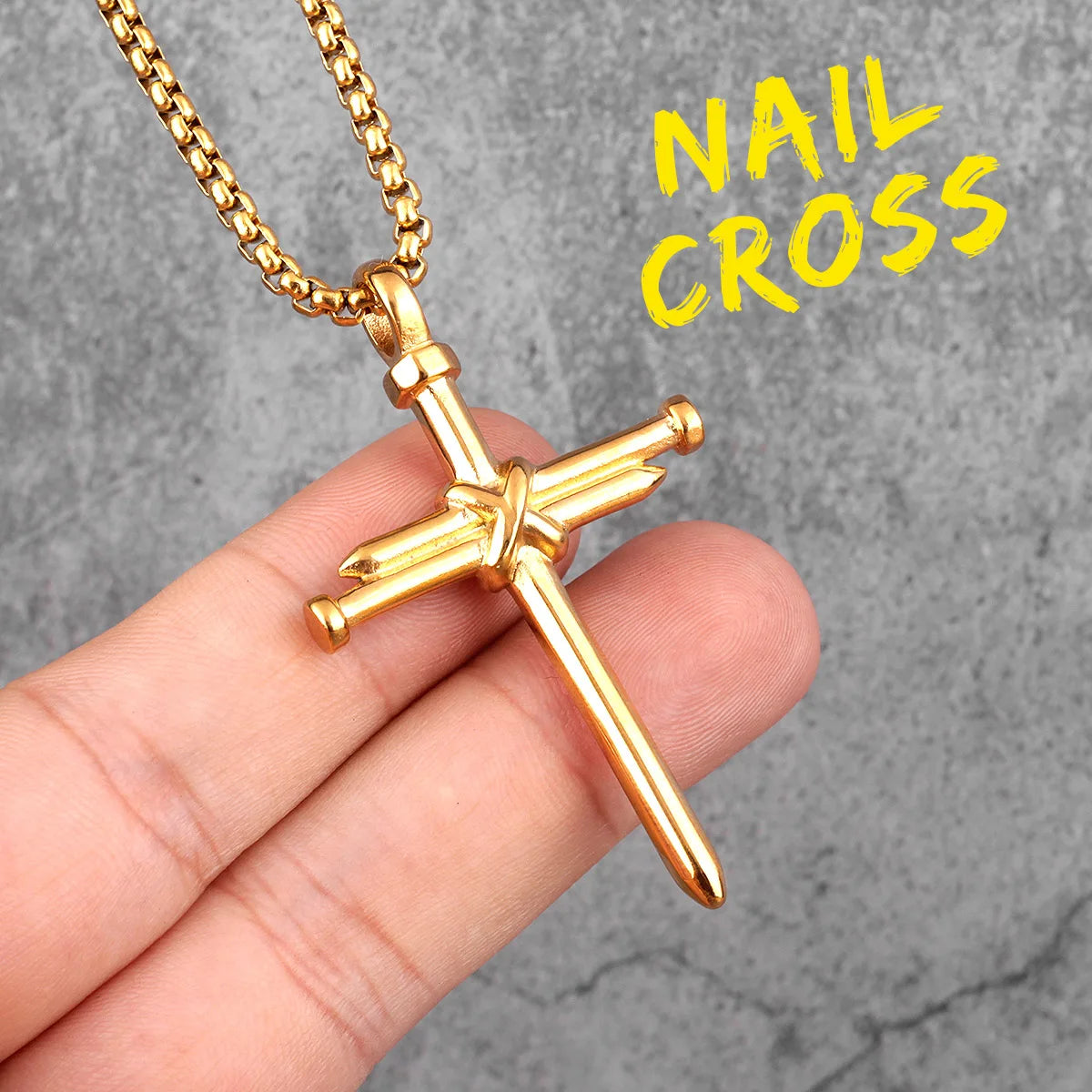 PENDRA Yorivane Cross Charm Necklace