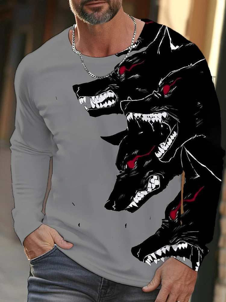 PENDRA Warm Wolf T-Shirt