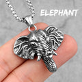 PENDRA Elephant Animal Boyfriend Steel Necklace