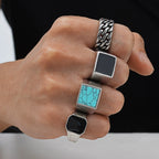 PENDRA Mavtari Natural Stone Ring