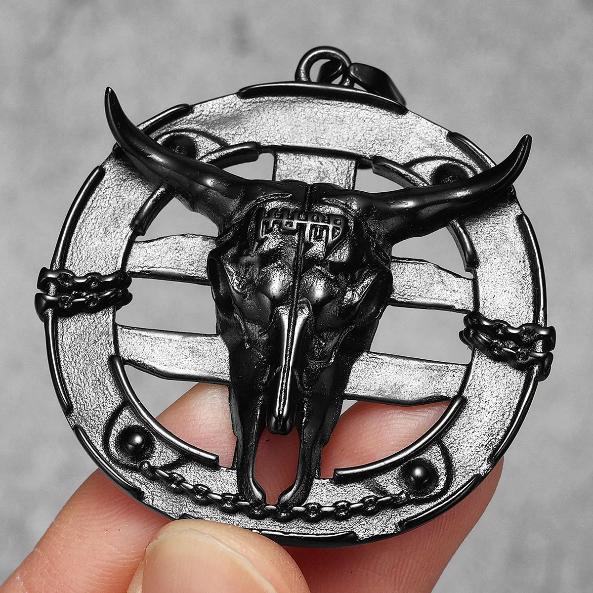 Argail Bull Cowboy Men Necklaces Stainless Steel Pendant Chain Women Punk Fashion Jewelry New In Accessories Gifts Wholesale