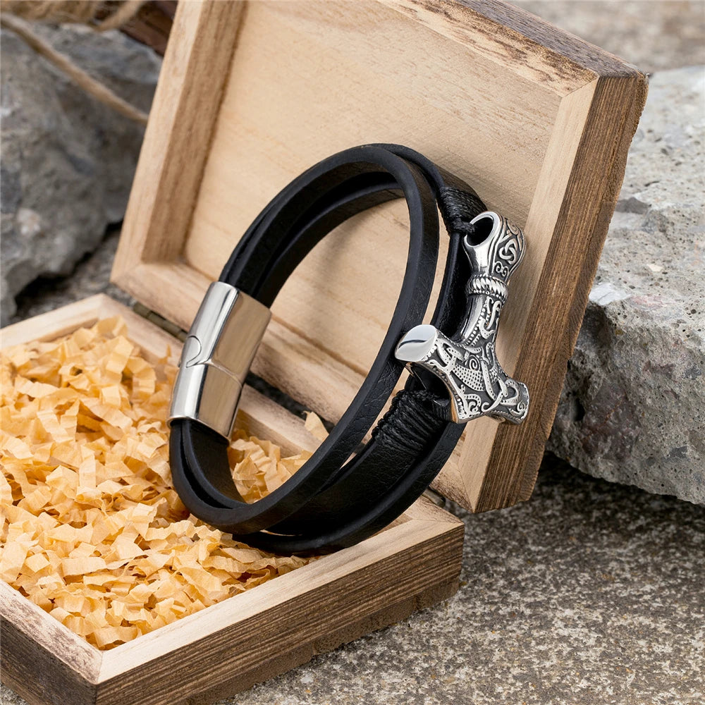 PENDRA Thor Hammer Vintage Bracelet